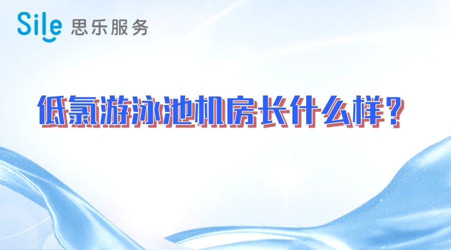 低氯游泳池機房長什么樣？